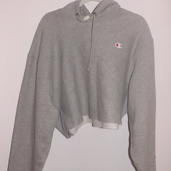 Champion Tops - Cropped Champion hoodie